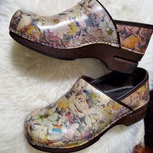 Dansko 36 clog floral 6
